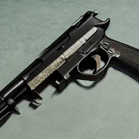 a gun