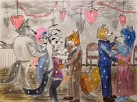 Valentines day furry