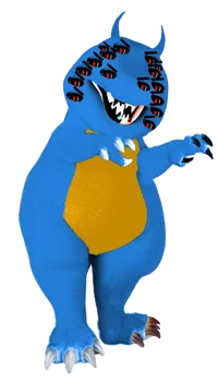 16 eyed devil barney