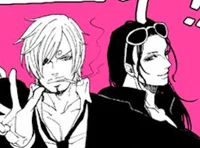 Sanji and Robin 