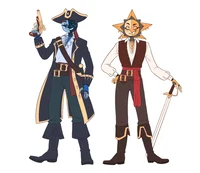 Pirate sun and moon 