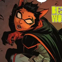 CAT Damian Wayne