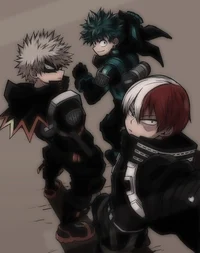 Shoto deku et bakugo