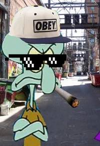 Gangsta Squidward