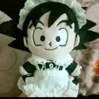 Goku in amaidcostume
