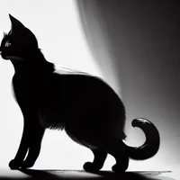 Simon the cool tabby