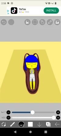 Sleeping Ankha 