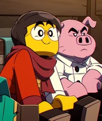 Tang and pigsy