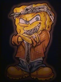 gangster spongebob
