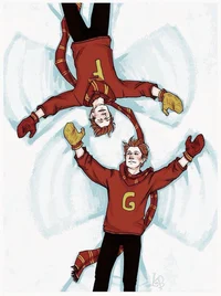 Фред и Джордж уизли 