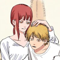 Denji and makima