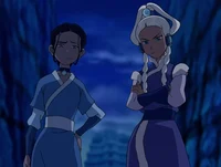Yue and katara