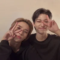 Hyunjin and Felix 