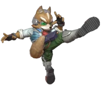 Fox McCloud Kicking