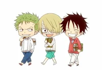 Luffy-sanji y zoro