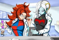 Androide 21 y Towa