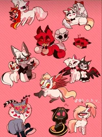 Hazbin hotel Cat ver