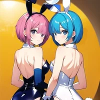 Bunny Rem and Ram