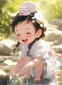 Your cute little sis