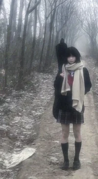 School girl ghost