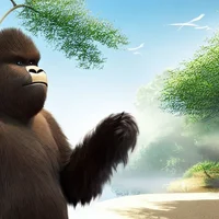 Is zoo exhibit Bigfo