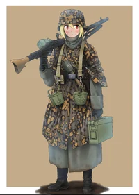 SS machine gunner