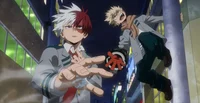 Bakugo y Shoto 