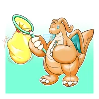 Inflatable dragonite