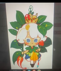 Painted Fruit Cookie