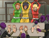 Totally Spies tickle