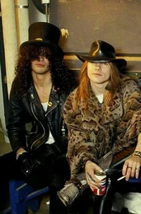 Slash and Axl 