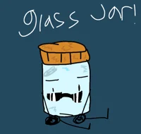 Glass jar