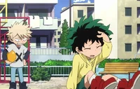 Deku and Bakugou kid