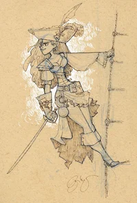 Swashbuckling Mia