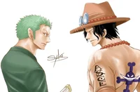 Zoro y ace