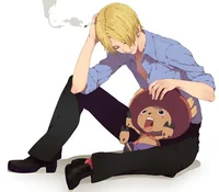 Chopper and Sanji