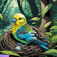 Budgerigar life