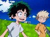 Deku and Bakugou kid