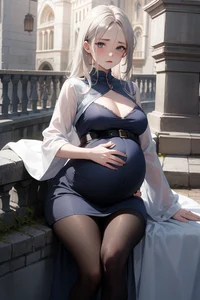 Pregnant nun
