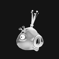 Spy Green pig