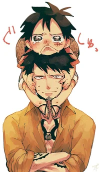 Law n baby Luffy