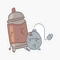 Spraypaint and Mouse