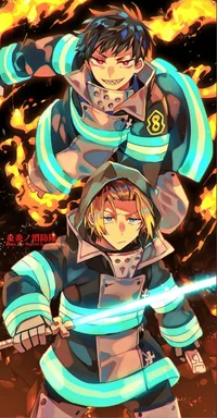 The Fire Force Team