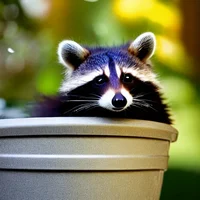 Talking raccoon 