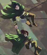 Levi and Hange