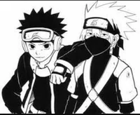 Obito y Kakashi