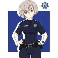 Una chica policia