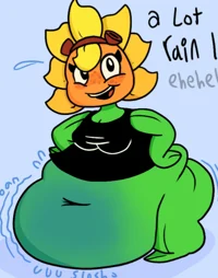 Fat Solar Flare