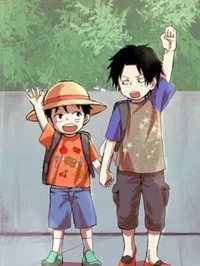 Ace and Luffy 