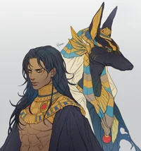 Anubis deep in love